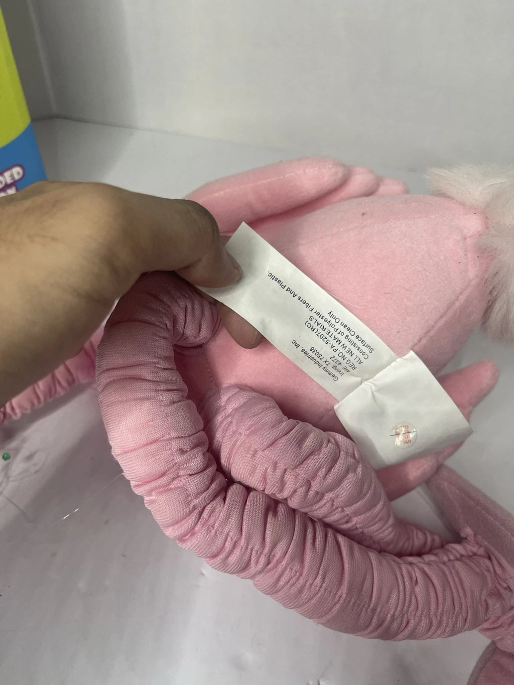 Rare Find - Gemmy String-a-Lings Vintage String Hand Puppet Flamingo - 30" (Read Description)