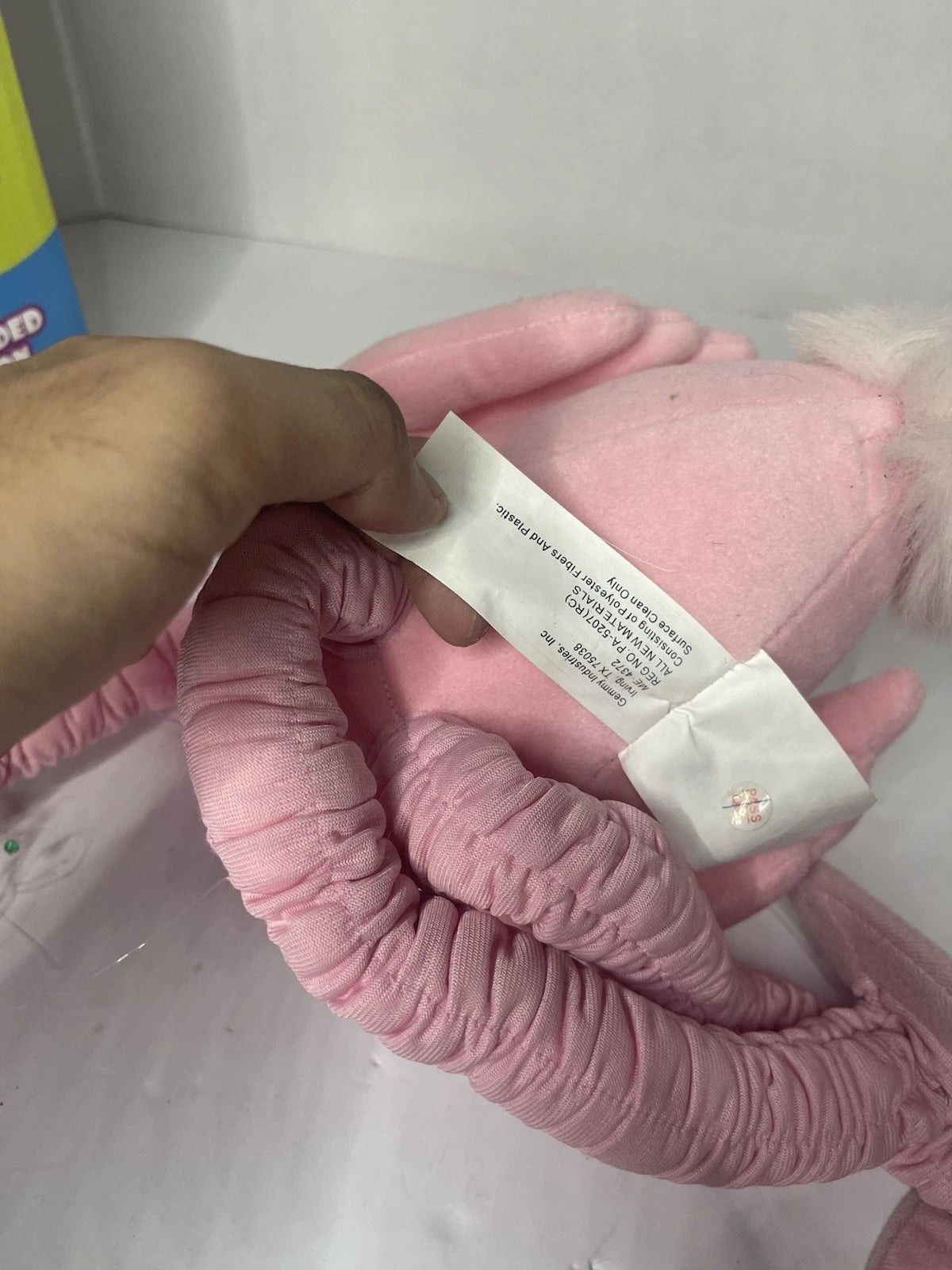 Rare Find - Gemmy String-a-Lings Vintage String Hand Puppet Flamingo - 30" (Read Description)