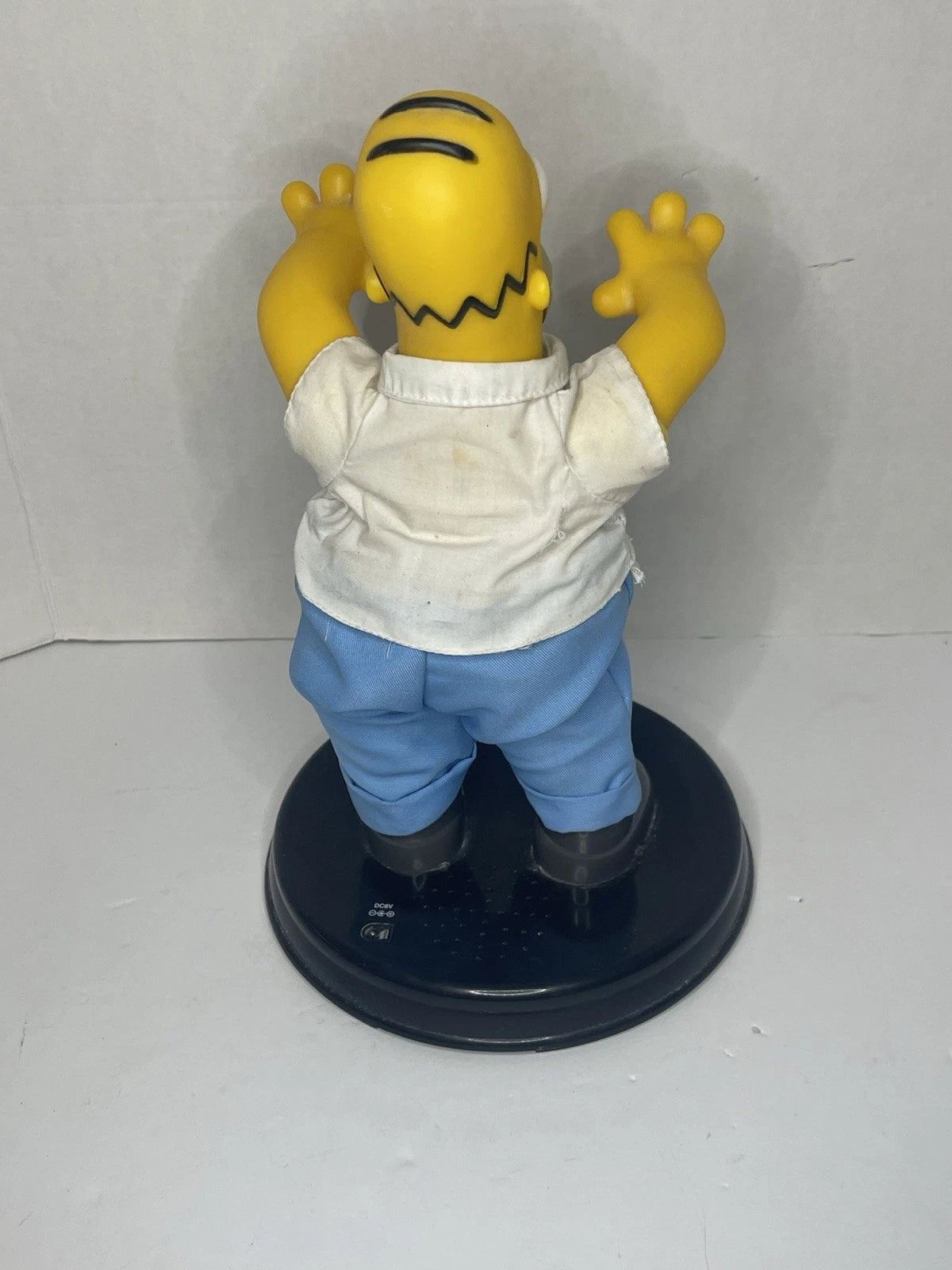 See Video - Fully Working Gemmy 2002 13" The Simpsons Homer Simpson Dancing Figurine