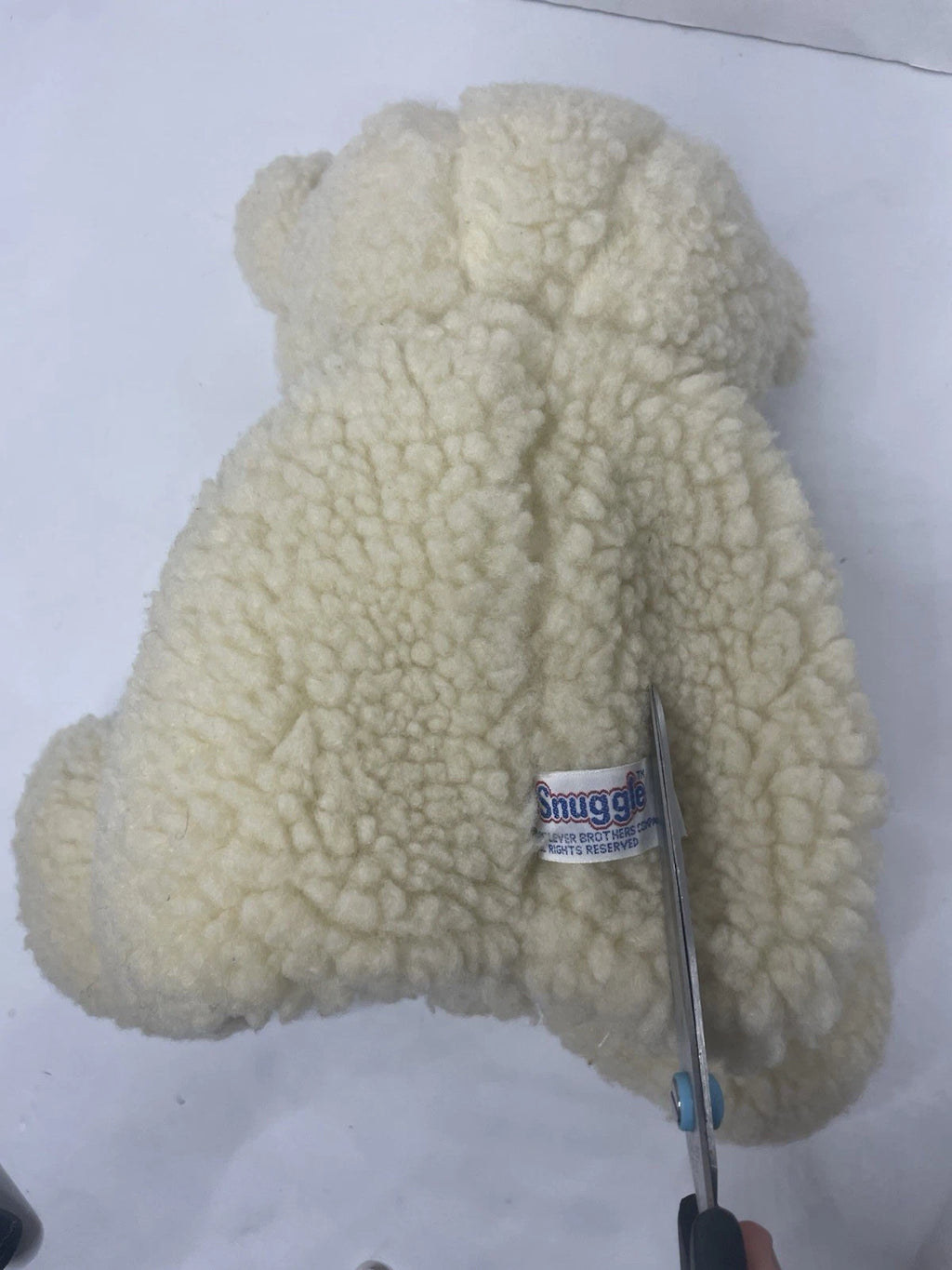 1986 Snuggle Fabric Softener Full Body Hand Puppet Bear