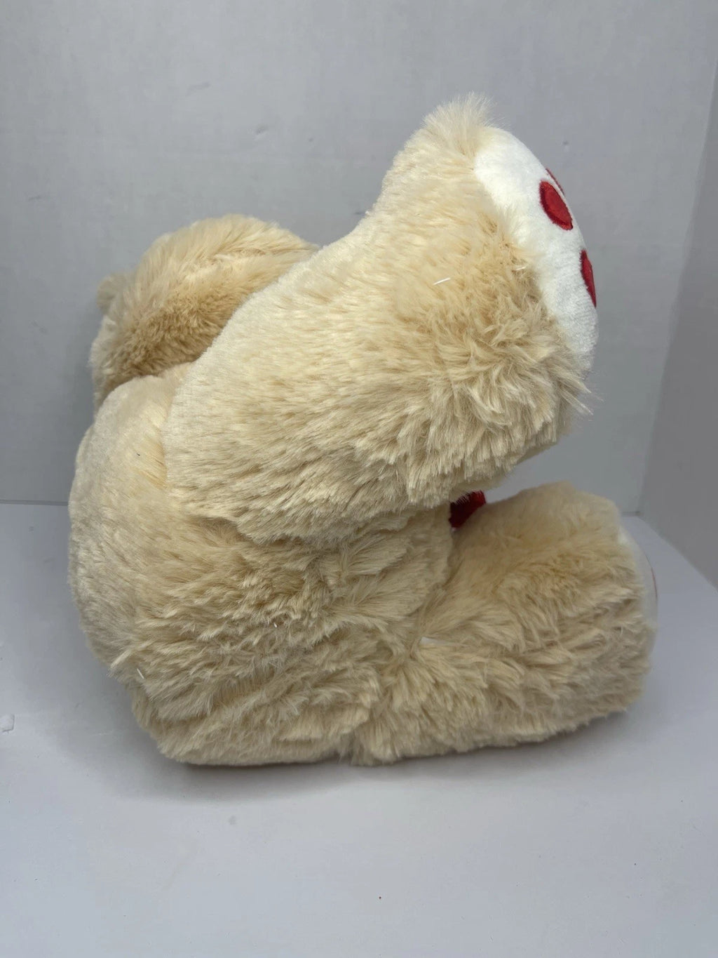 2026 Elco Toy Large 12” Musical Stuffed Valentines Brown Bear Lights