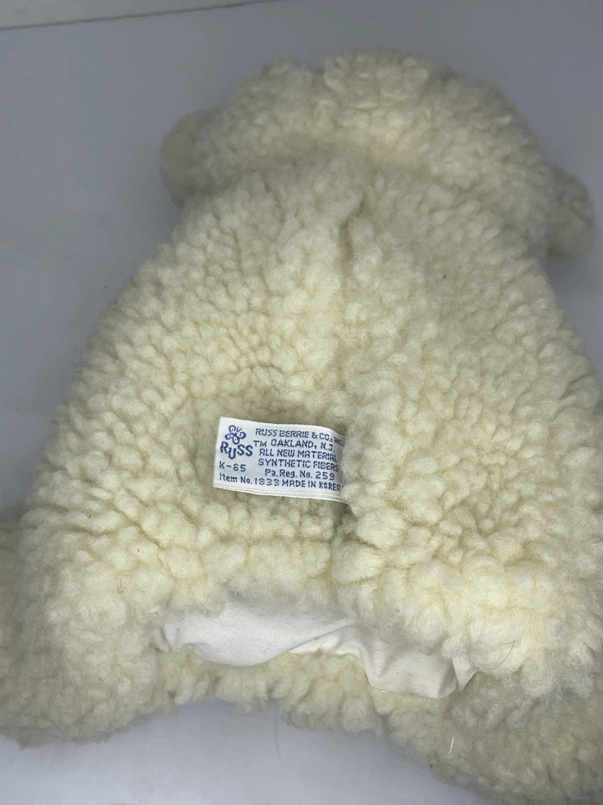1986 Snuggle Fabric Softener Full Body Hand Puppet Bear