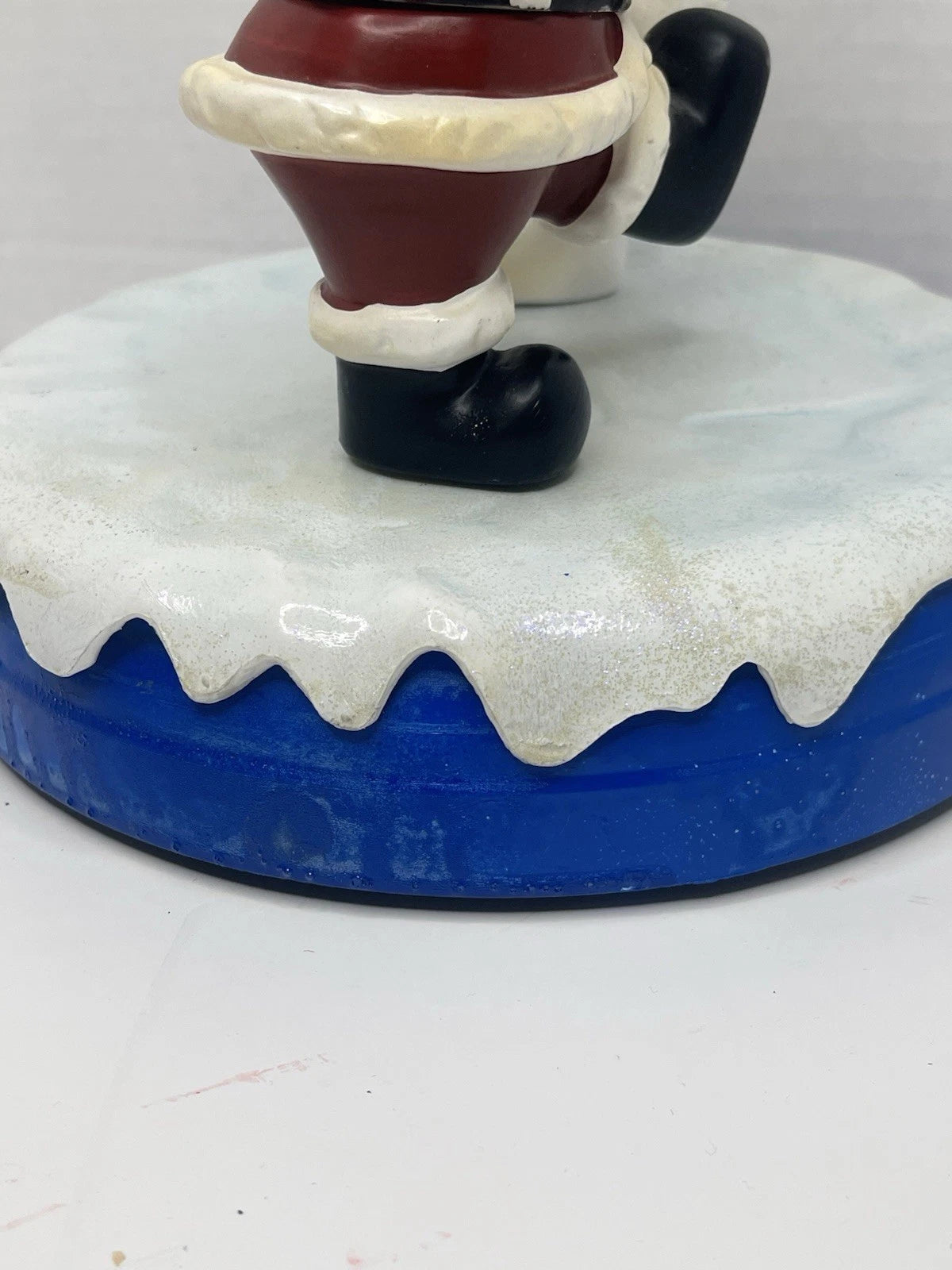 See Video - Gemmy Customized Animated Spinning Twirling Santa & Snowman by Eriktronix