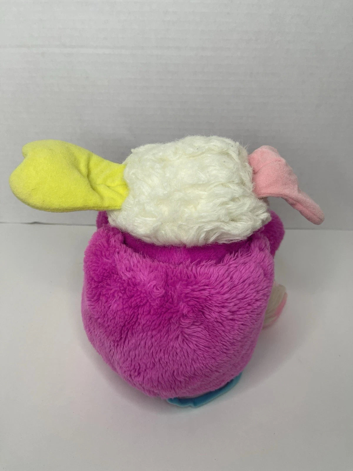 Mattel - 1986 Pink PRIZE POPPLE Plush - Transforms To A Ball